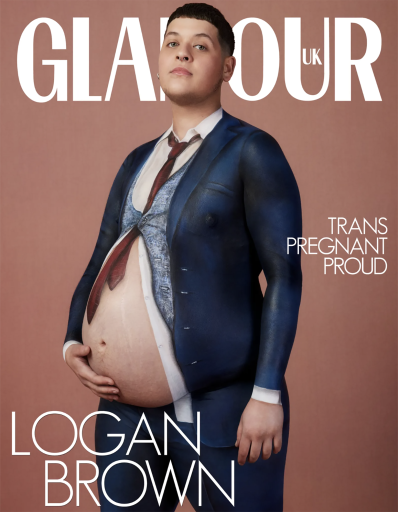Capa de revista de moda Glamour com homem trans grávido provoca indignação: 'Não pode ficar ainda pior ou pode? 