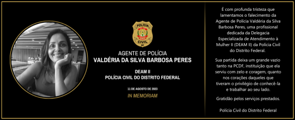 Feminicídio Abala a Segurança: Policial da Delegacia da Mulher Brutalmente Assassinada pelo Ex-companheiro no DF