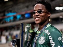 Possibilidade de estrela do Palmeiras no Parque da Cidade: Endrick pronto para uma partida de Futevôlei