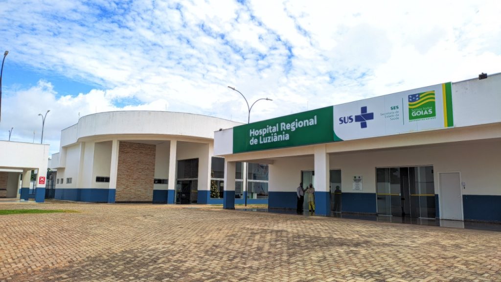 Hospital Estadual de Luziânia (HEL), em Goiás, Luziânia. 