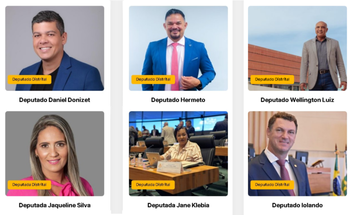 Se as eleições fossem hoje, (MDB) só elegeria 3 dos 6 deputados distritais