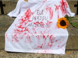 Mulheres nas ruas em todo país para protestar contra o feminicídio