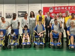 Ação solidária de Taiwan chega ao DF com entrega de cadeiras de rodas no Hospital Sarah