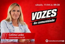 Celina Leão detalha plano para o BRB durante o programa Vozes da Comunidade