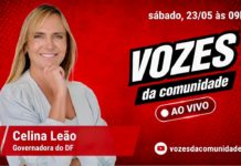 Programa Vozes da Comunidade recebe Celina Leão: ‘sucessão sem submissão’
