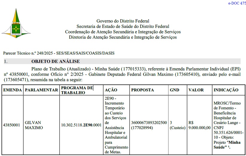 Hospital Beneficência Hospitalar de Cesário Lange