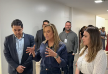 HRC conclui revitalização da pediatria após investimento de R$ 516 mil e Hospital Vicente de Paulo recebe atenção especial em visita de Celina Leão