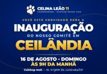 Celina Leão abre campanha no DF com Michelle Bolsonaro, Bia Kicis e chapa completa